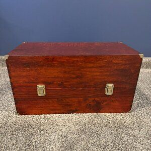 American Girl - Samantha Parkington Original Wooden Steamer Trunk